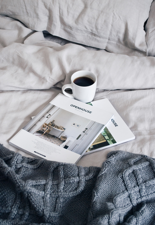 Linen bedding from Soak & Sleep | These Four Walls blog