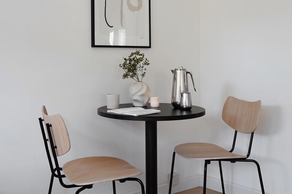 The stackable 'Vega' chair - a versatile Scandinavian design classic for today's multifunctional home | These Four Walls blog